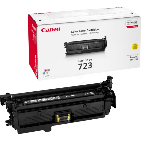 Original Canon 2641B002 / 723Y Toner jaune