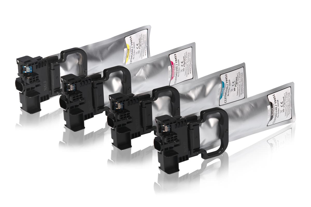 Multipack compatible avec Epson C13T945x40 / T9451 contient 4x Cartouche d'encre