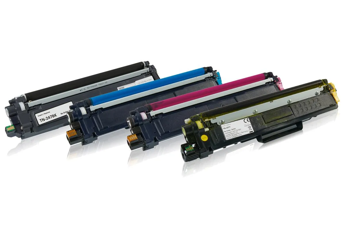 Multipack compatible avec Brother TN-243 CMYK contient 4x Cartouche toner