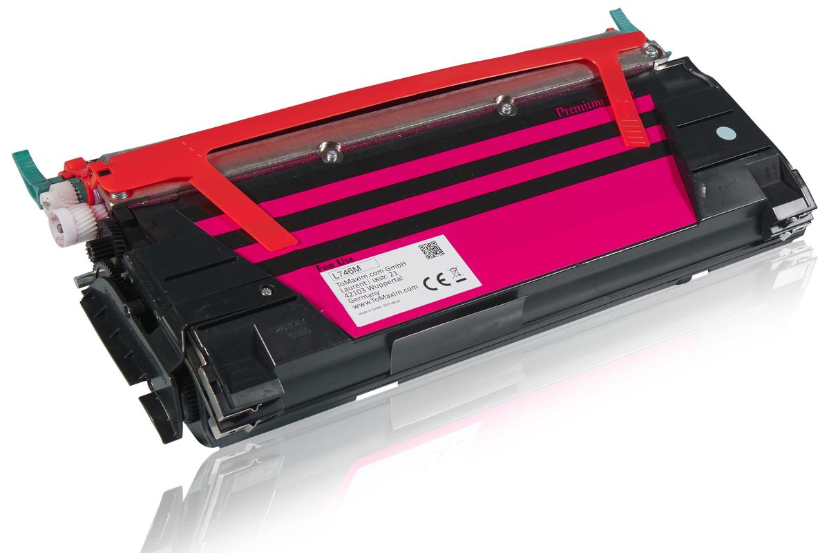 Alternative à Lexmark C746A1MG Cartouche toner, magenta