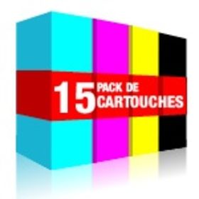 Multipack compatible avec Brother LC-1000 contient 6xBK, 3xC, 3xM, 3xY