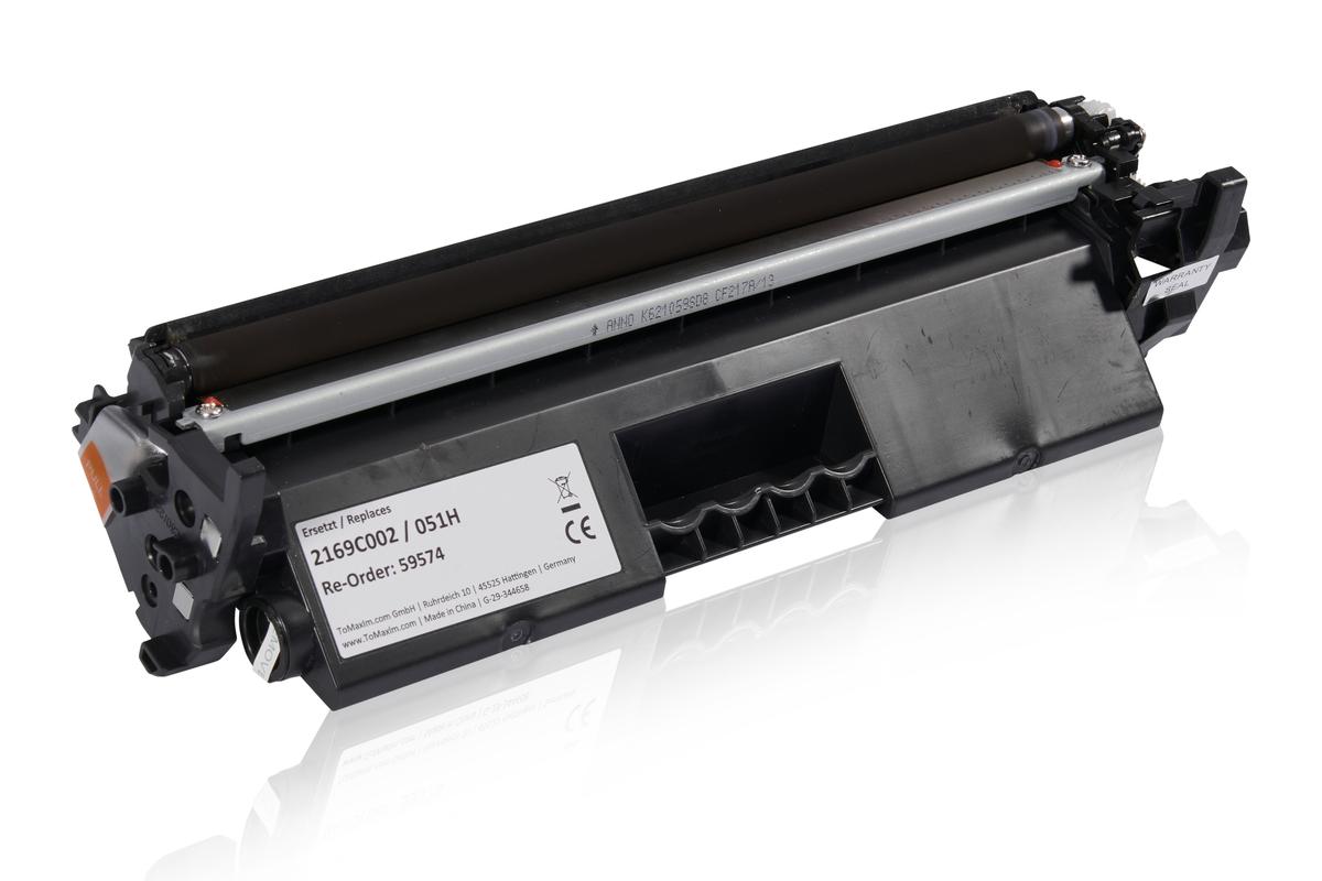 Alternative à Canon 2169C002 / 051H Cartouche toner, noir