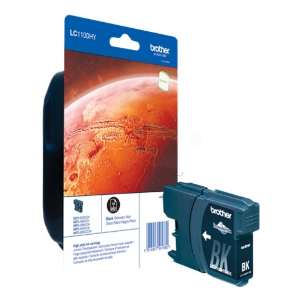 Original Brother LC1100HYBK Cartouche d'encre noire