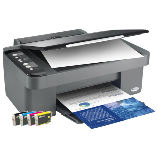 Epson Stylus DX 4000 cartouches et toners au meilleur prix ✔️. Compatibles ou originaux ? Vous avez le choix ✔️. Comparez, commandez, économisez !