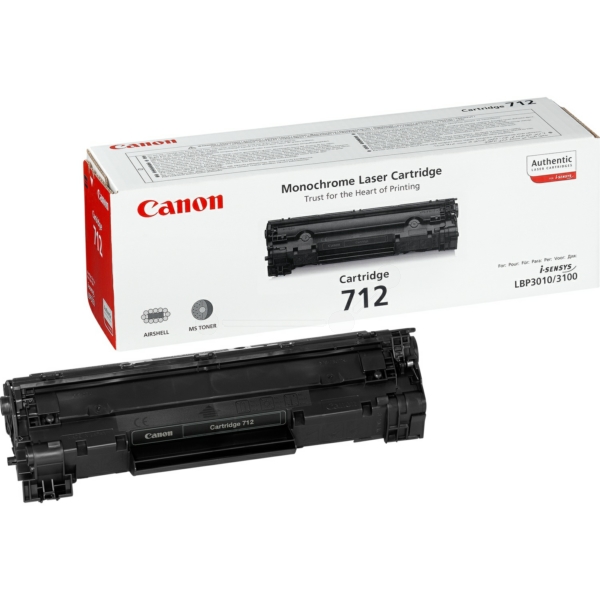 Original Canon 1870B002 / 712 Toner noir