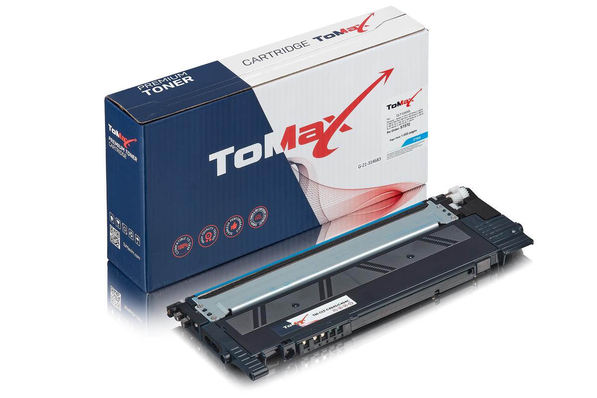 ToMax Premium alternative à Samsung / HP CLT-C404S/ELS / C404C Cartouche toner, cyan