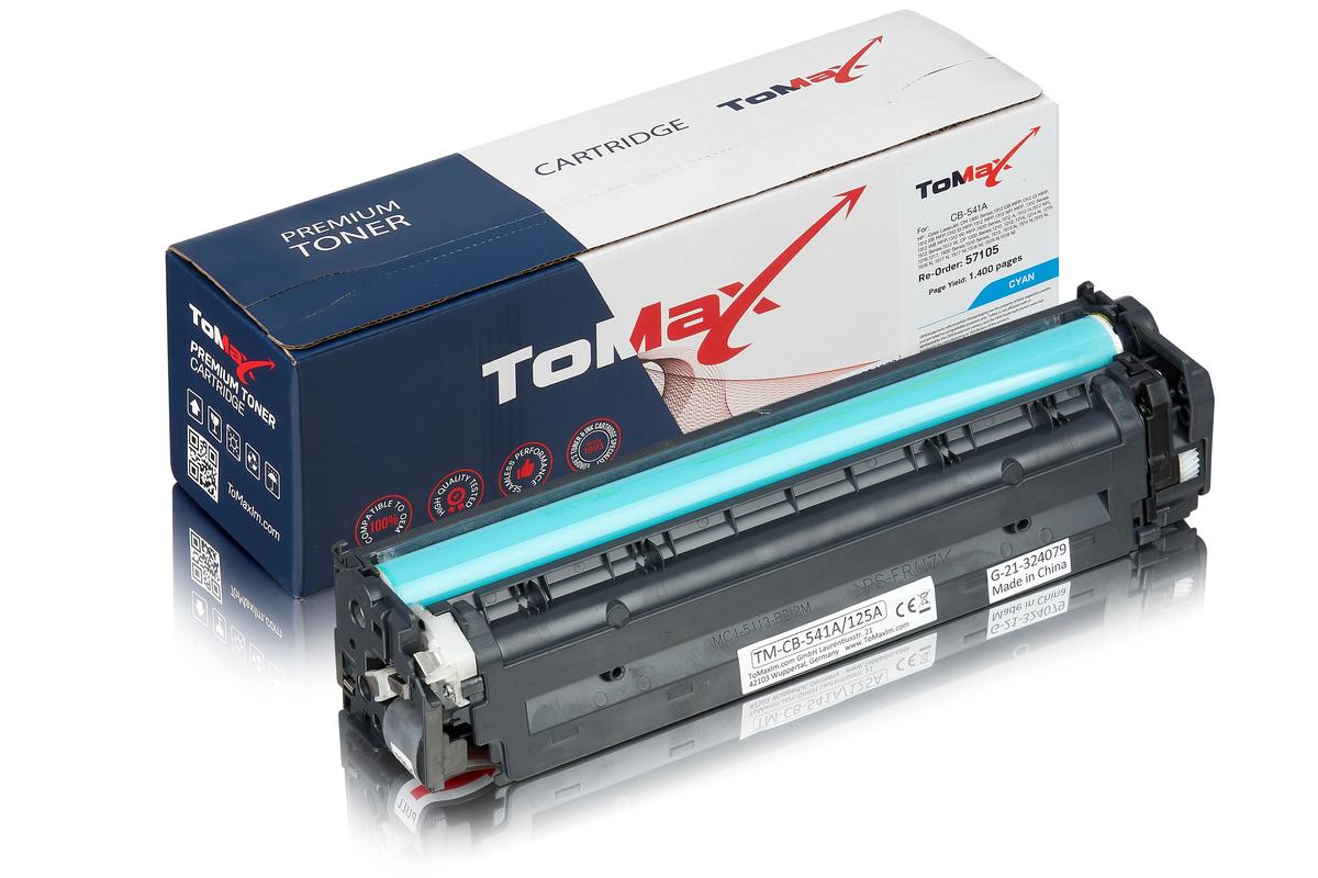 ToMax Premium alternative à HP CB541A / 125A Cartouche toner, cyan