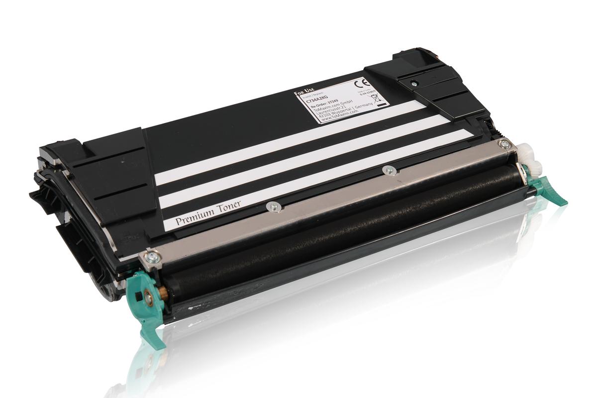 Alternative à Lexmark C734A2KG Cartouche toner, noir