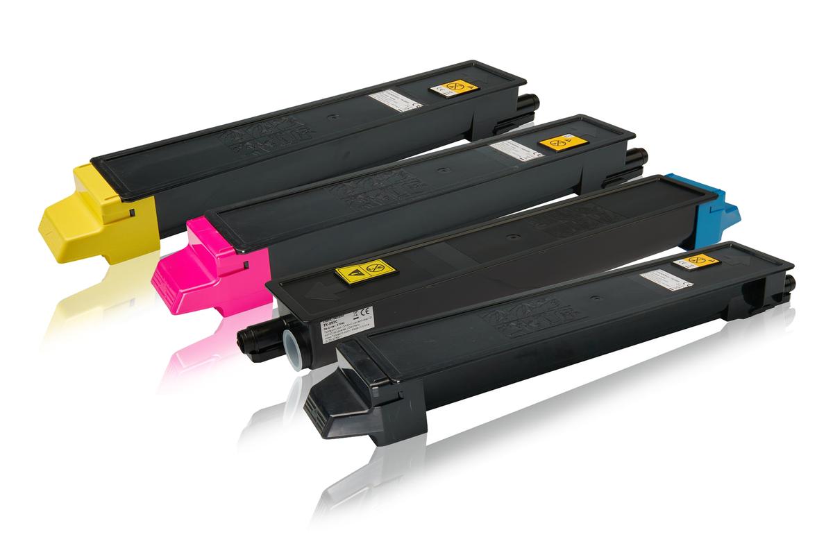 Multipack compatible avec Kyocera/Mita 1T02K00NL0 / TK895 contient 4x Cartouche toner