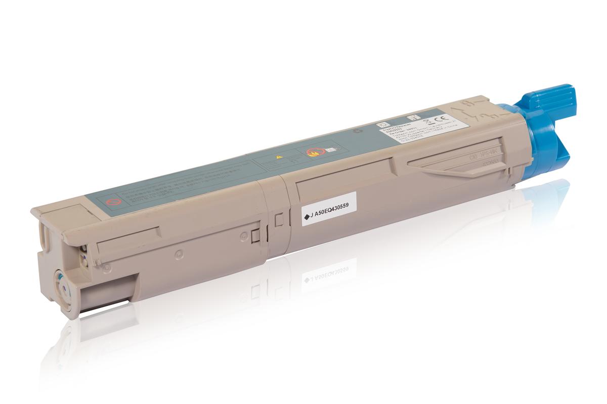Alternative à OKI 43459323 Cartouche toner, cyan