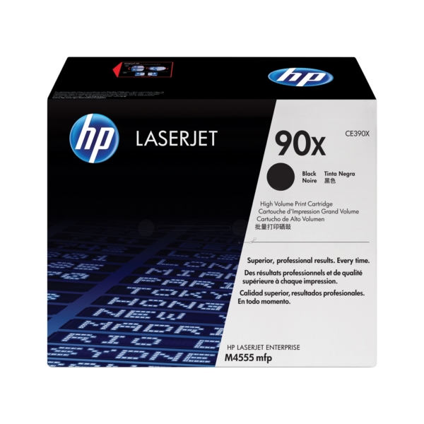 Original HP CE390XC / 90X Toner noir
