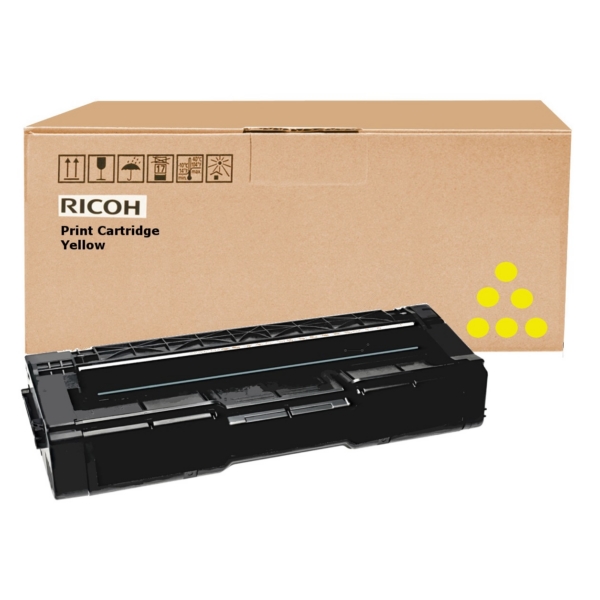 Original Ricoh 406351 / SPC310HE Toner jaune