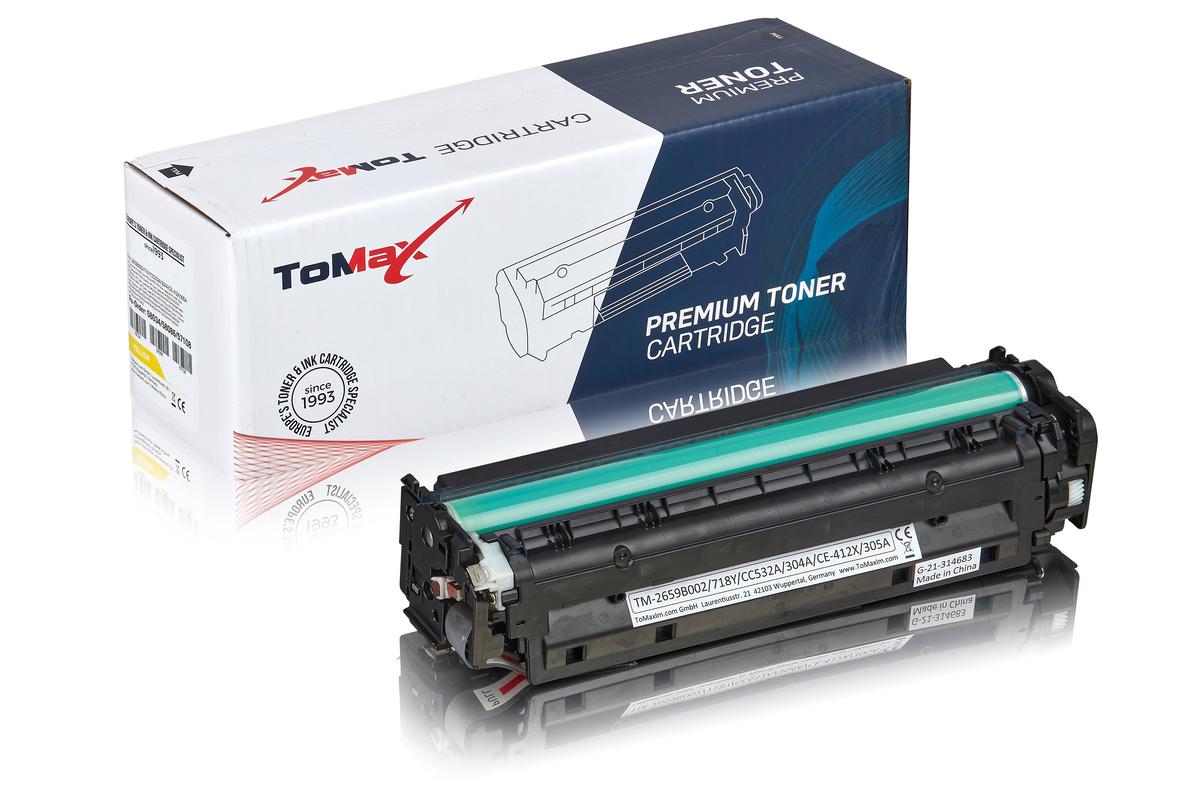 ToMax Premium alternative à HP CE412X / 305A Cartouche toner, jaune