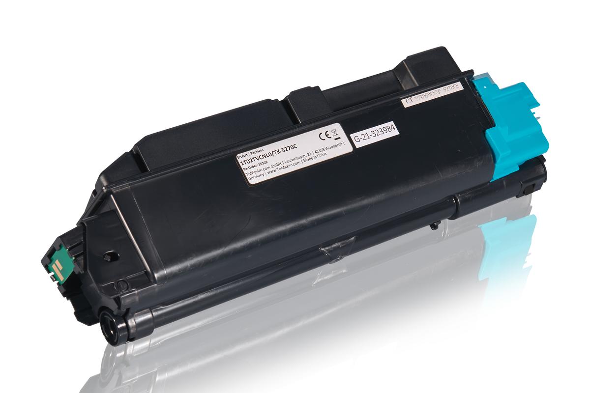 Alternative à Kyocera 1T02TVCNL0 / TK-5270C Cartouche toner, cyan
