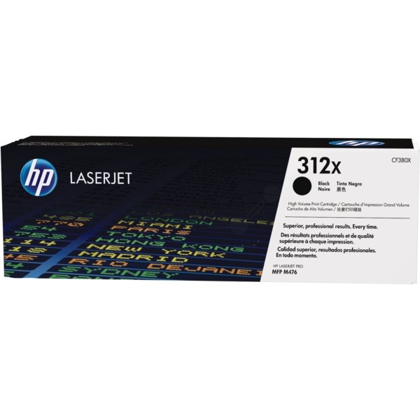 Original HP CF380X / 312X Toner noir