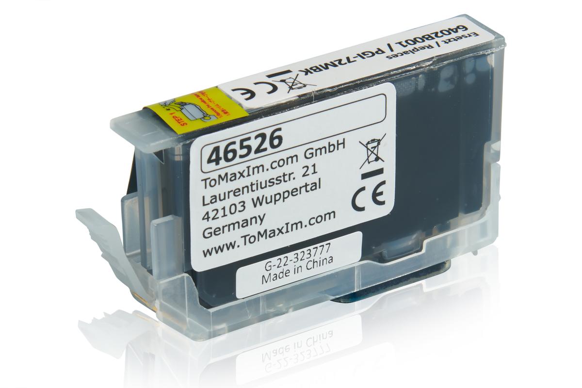 Cartouche compatible Canon 6402B001 / PGI-72MBK  -  noir - 1100 pages offrez-vous la qualité au meilleur prix ! | cartoucheclub.com