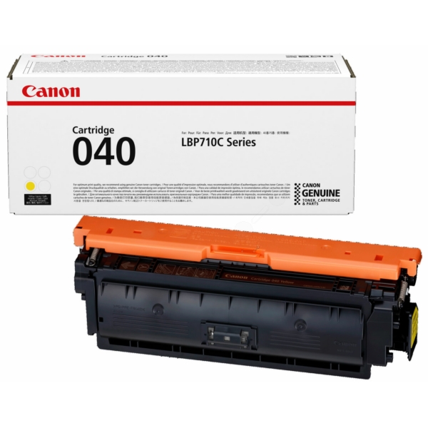 Original Canon 0454C001 / 040 Toner jaune