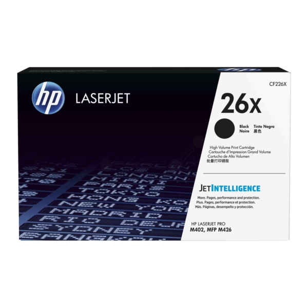 Original HP CF226X / 26X Toner noir