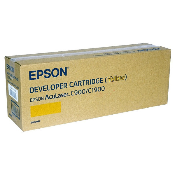 Original Epson C13S050097 / S050097 Toner jaune