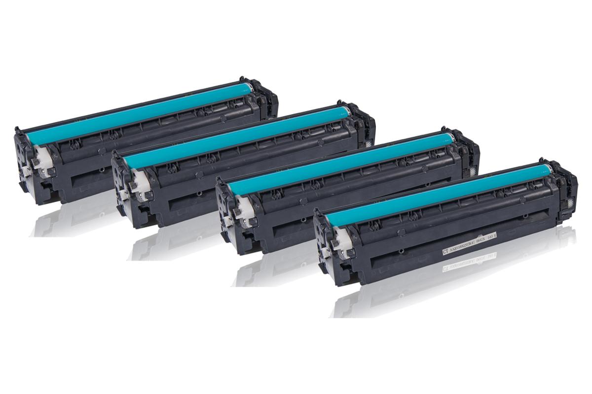 Multipack compatible avec HP CF210X + U0SL1AM / 131A contient 4x Cartouche toner