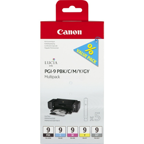 Original Canon 1034B013 / PGI9 Cartouche d'encre multi pack
