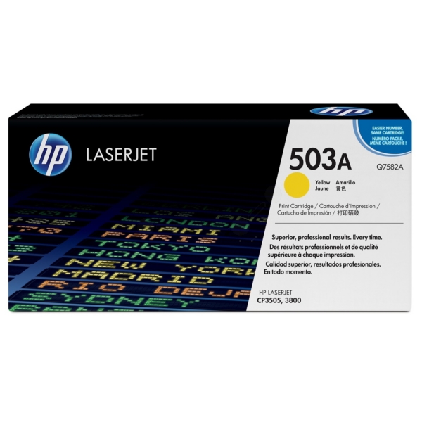 Original HP Q7582A / 503A Toner jaune