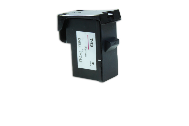 Compatible avec la cartouche d’encre noire Dell 592-10043 / 7Y743