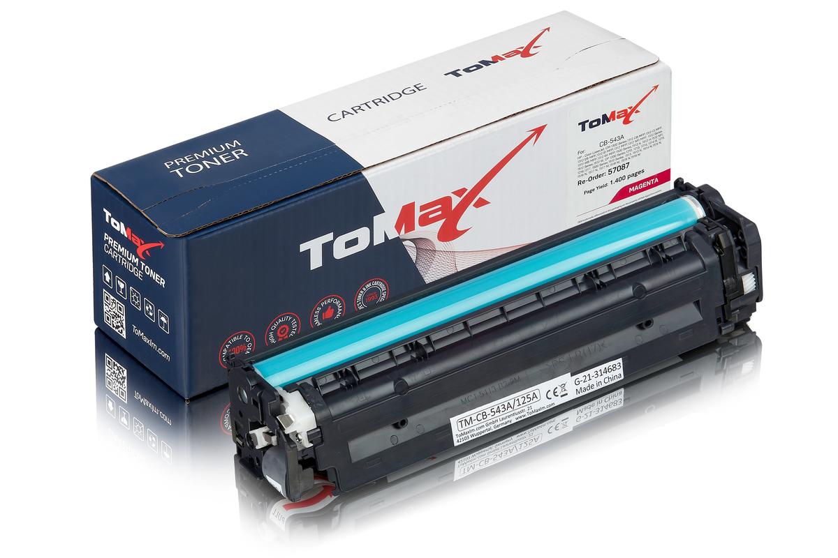 ToMax Premium alternative à HP CB543A / 125A Cartouche toner, magenta