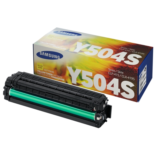 Original Samsung / HP SU502A / CLTY504S Toner jaune