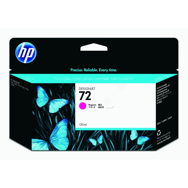 Original HP C9372A / 72 Cartouche d'encre magenta