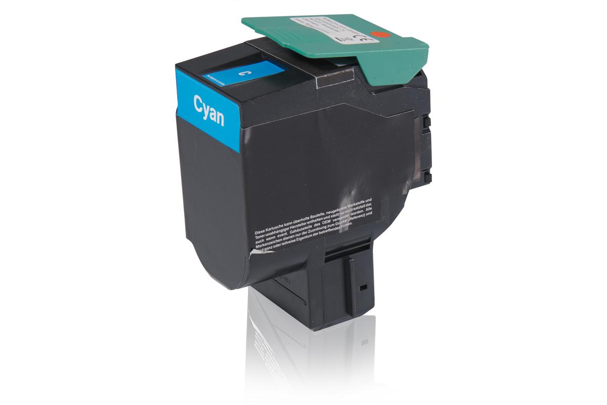 Alternative à Lexmark C544X1CG Cartouche toner, cyan