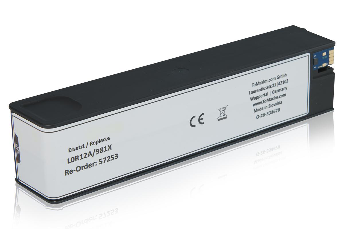 Alternative à HP L0R12A / 981X Cartouche d'encre, noir