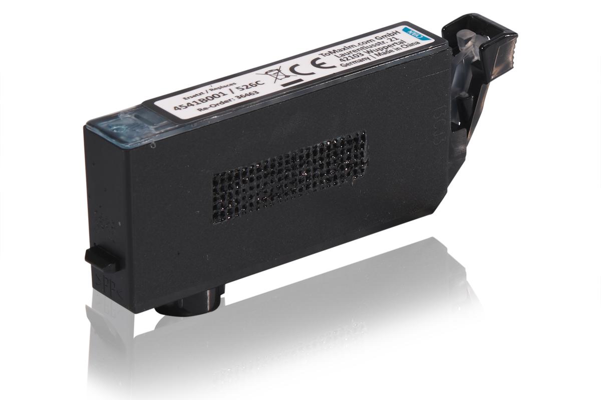 Alternative à Canon 4541B001 / CLI-526C Cartouche d'encre, cyan