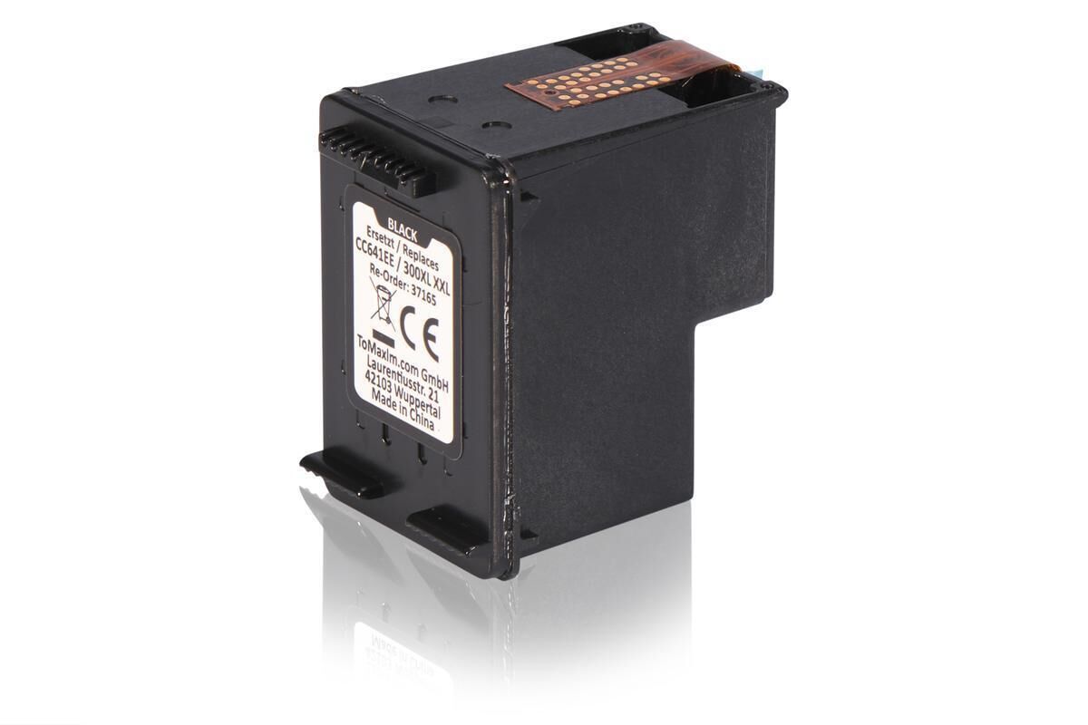 Alternative à HP CC641EE / 300XL Cartouche à tête d'impression, noir