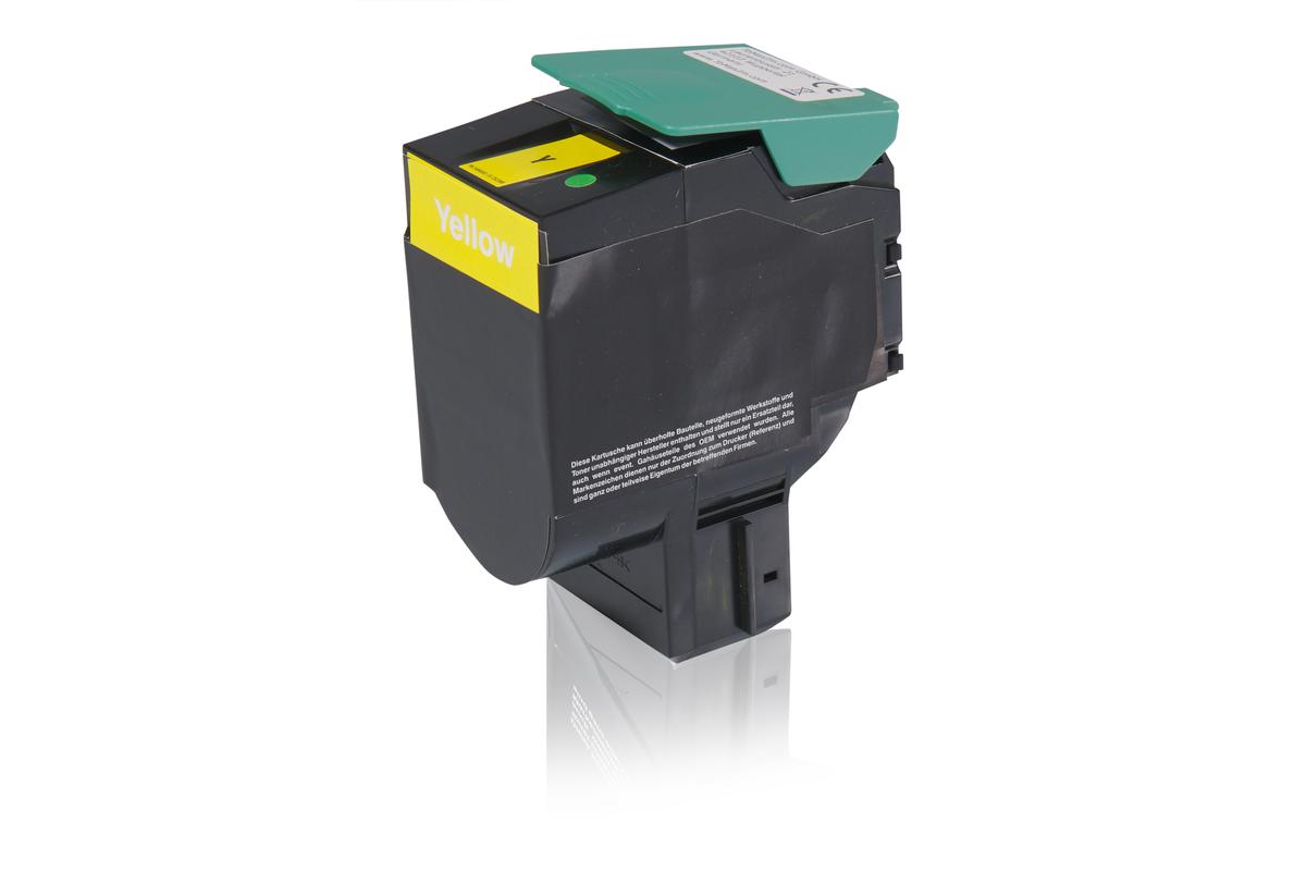 Alternative à Lexmark C544X1YG Cartouche toner, jaune