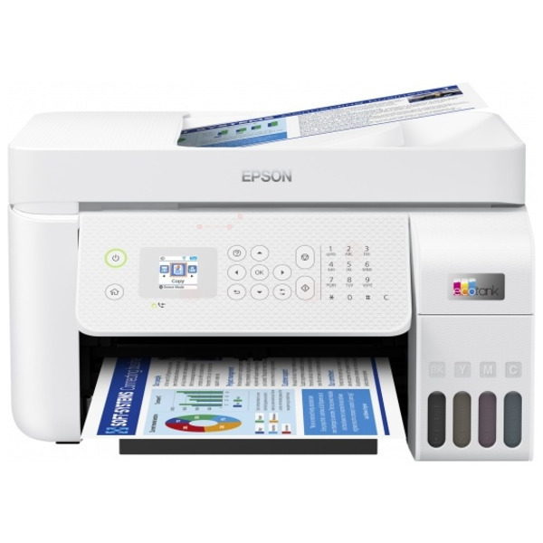 Epson EcoTank L 5296 cartouches et toners au meilleur prix ✔️. Compatibles ou originaux ? Vous avez le choix ✔️. Comparez, commandez, économisez !