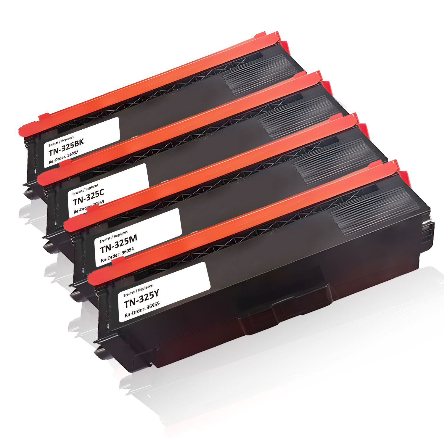 Multipack compatible avec Brother TN-325 contient 4x Cartouche toner