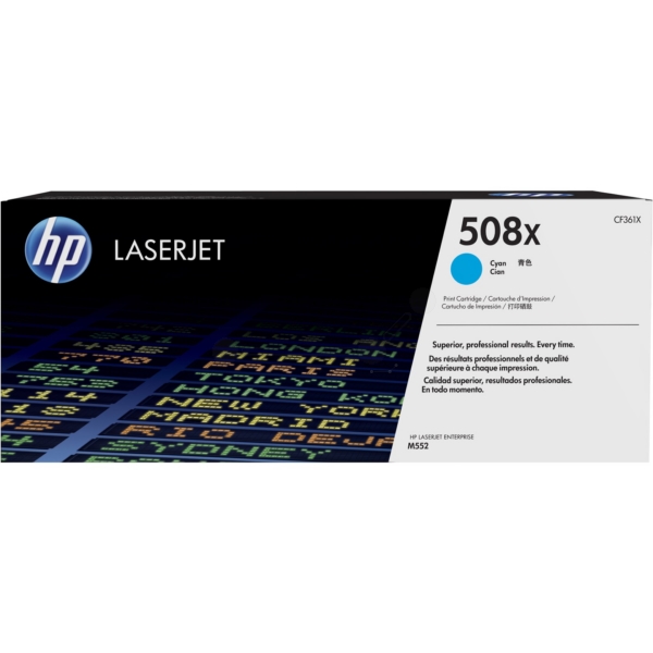 Original HP CF361X / 508X Toner cyan