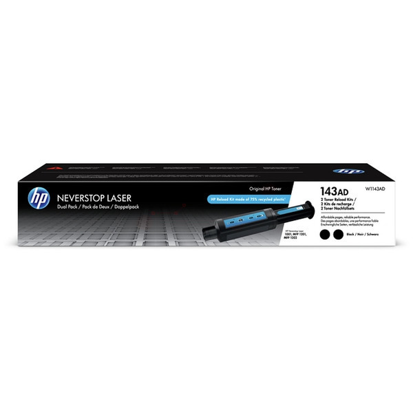 Original HP W1143AD / 143AD Toner noir