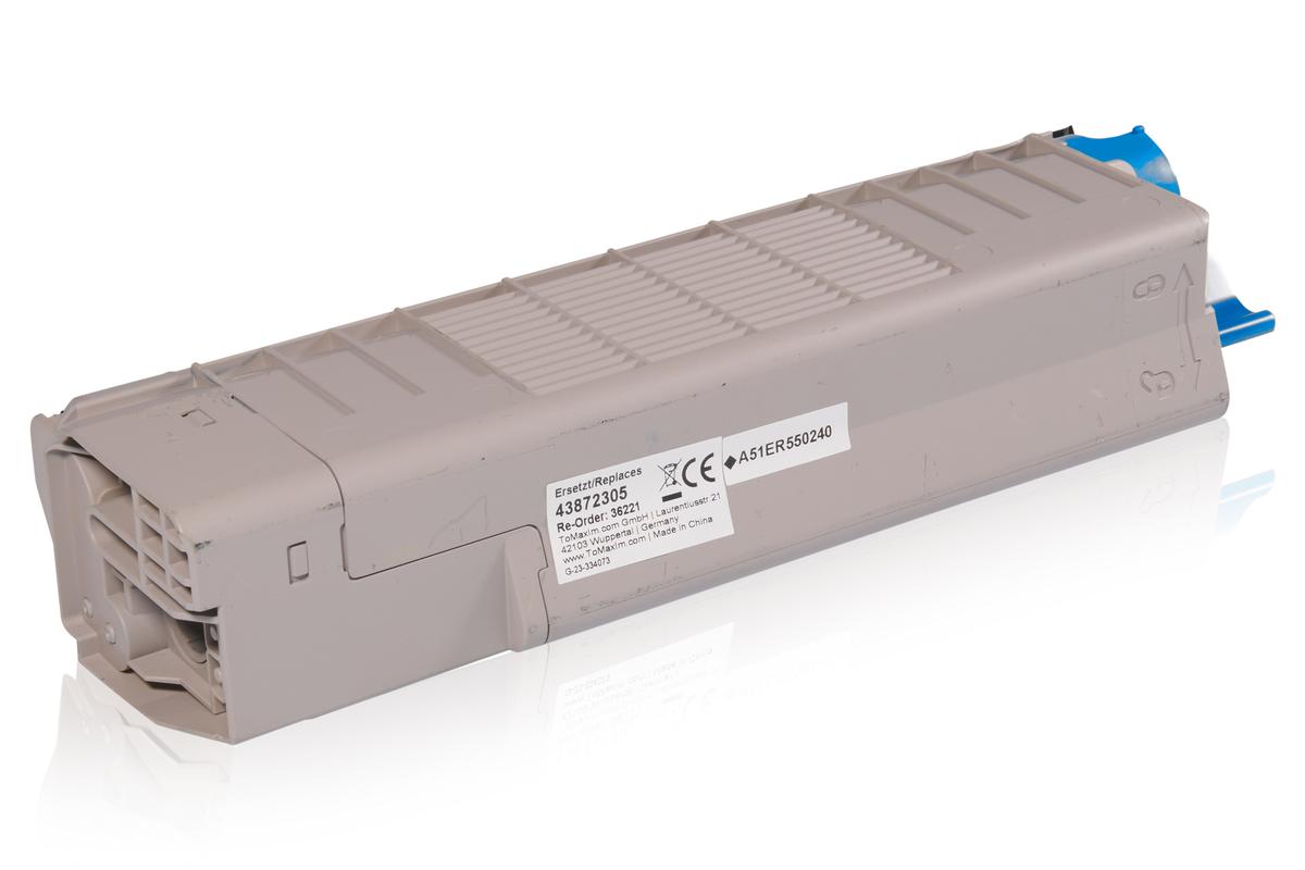 Alternative à OKI 43872305 / C5650 / C5750 Cartouche toner, jaune