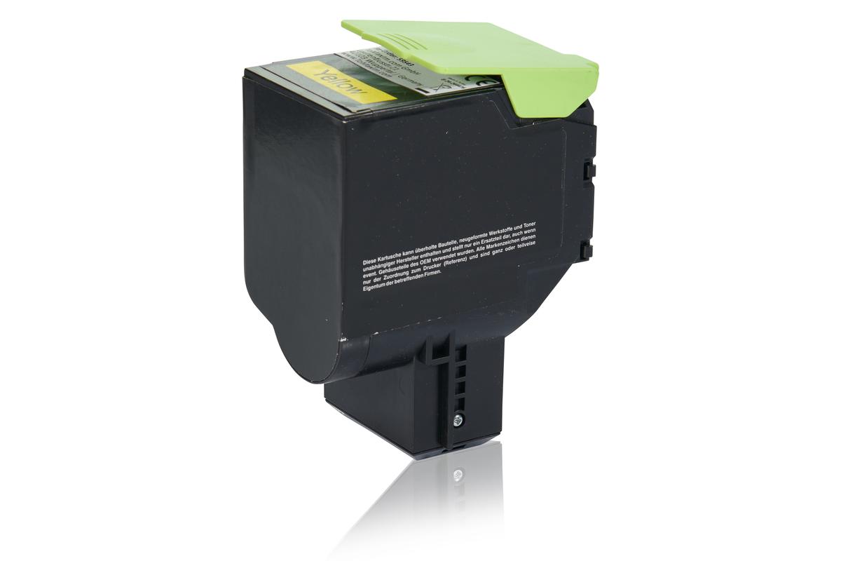 Alternative à Lexmark 78C2XYE Cartouche toner, jaune