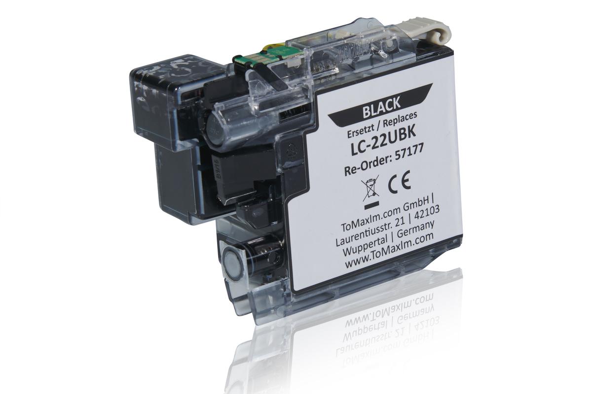 Alternative à Brother LC-22UBK Cartouche d'encre, noir