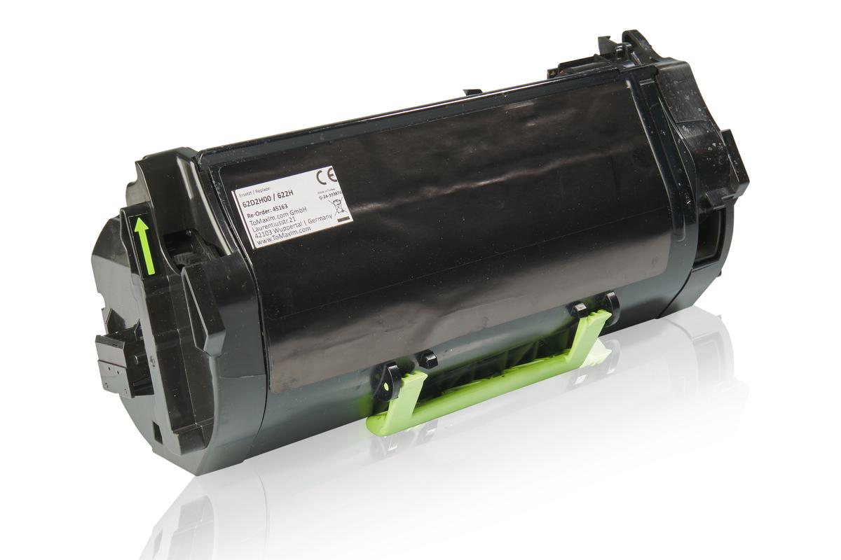 Toner compatible Lexmark 62D2H00 / 622H -  noir - 25000 pages offrez-vous la qualité au meilleur prix ! | cartoucheclub.com