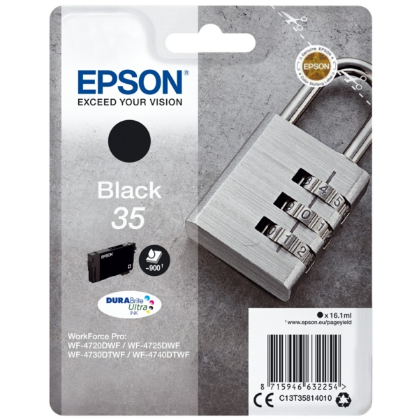 Original Epson C13T35814010 / 35 Cartouche d'encre noire