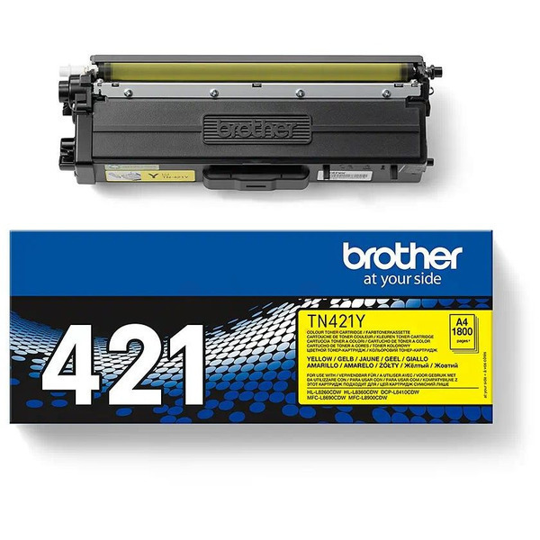 Original Brother TN421Y Toner jaune