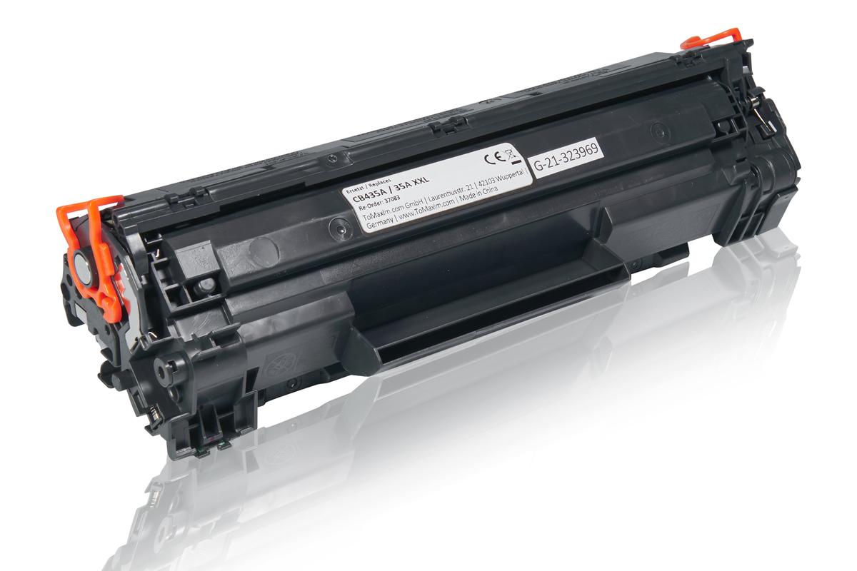 Alternative à HP CB435A / 35A XL Cartouche toner, noir