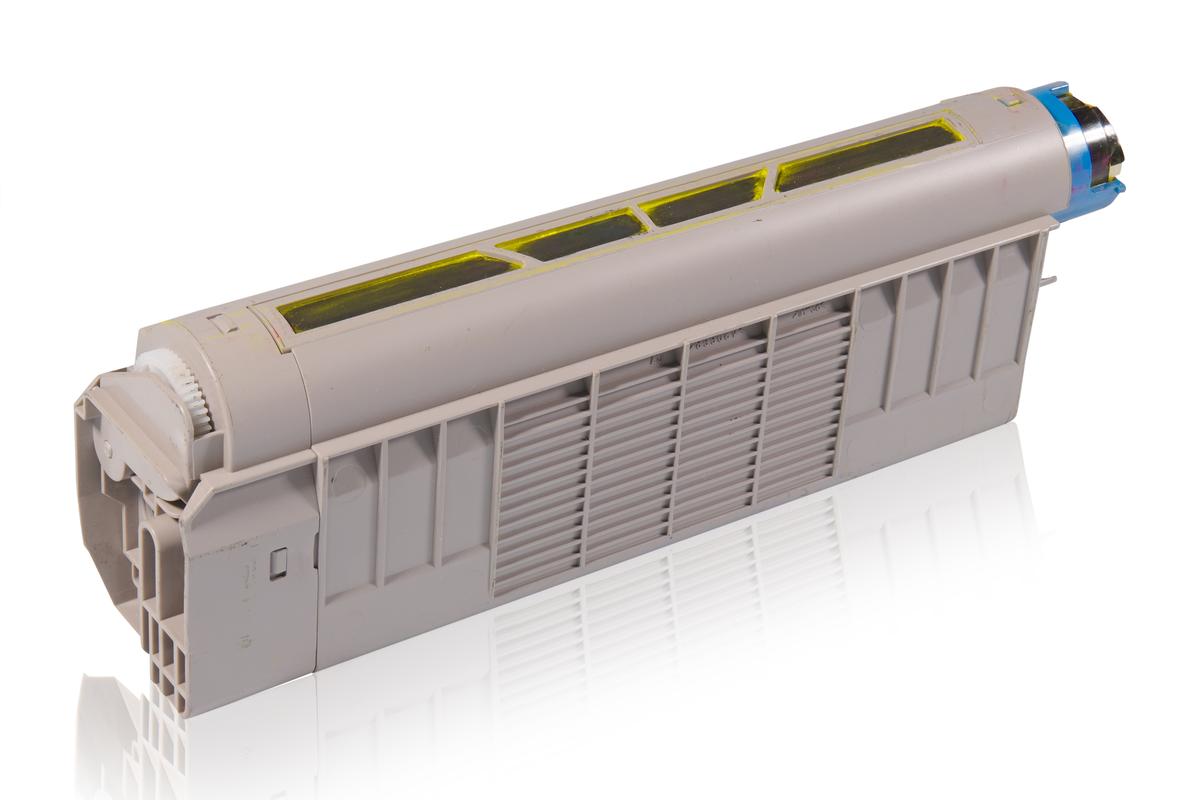 Alternative à OKI 43865721 / C5850 / C5950 Cartouche toner, jaune