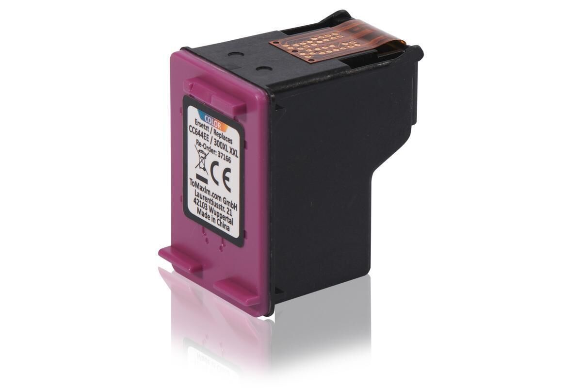 Alternative à HP CC644EE / 300XL Cartouche à tête d'impression, couleur