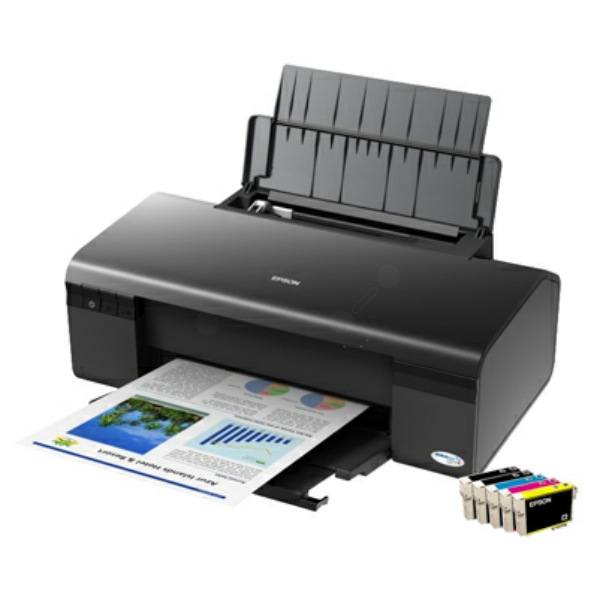 Epson Stylus D 120 cartouches et toners au meilleur prix ✔️. Compatibles ou originaux ? Vous avez le choix ✔️. Comparez, commandez, économisez !