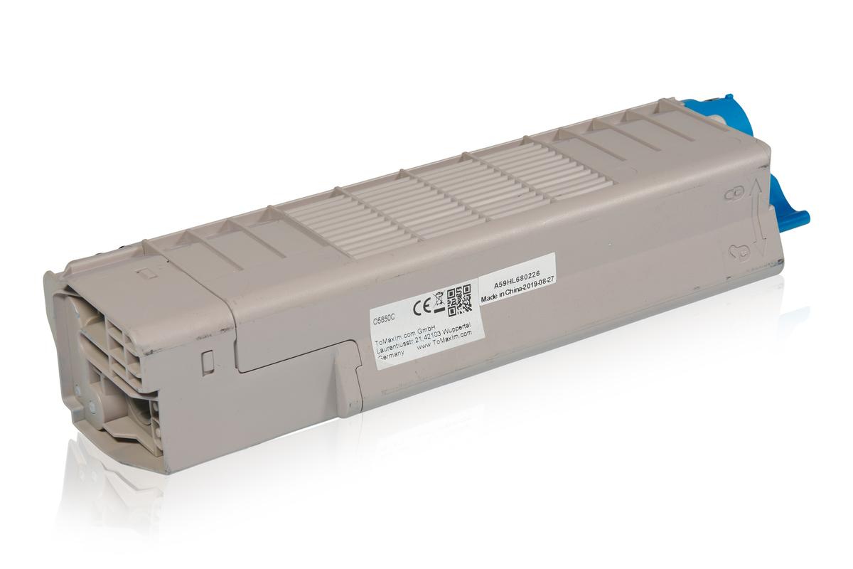 Alternative à OKI 43865723 / C5850 / C5950 Cartouche toner, cyan